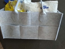 Felt diaper storage bag Baby Diaper Bag tote bag bag bag cosmetic bag baby products environmental storage