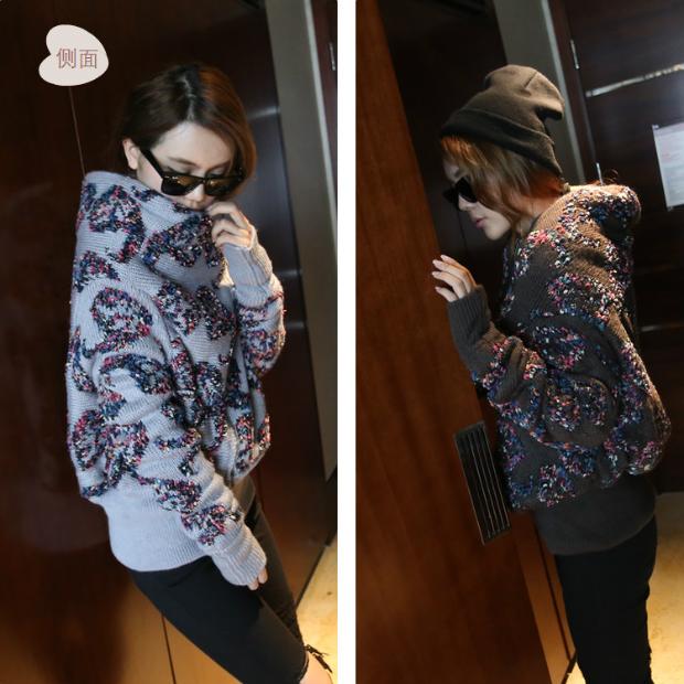 Mùa đông mới dày của phụ nữ thời trang Hàn Quốc Đan cardigan Áo len dài tay áo khoác ấm - Cardigan áo gile len