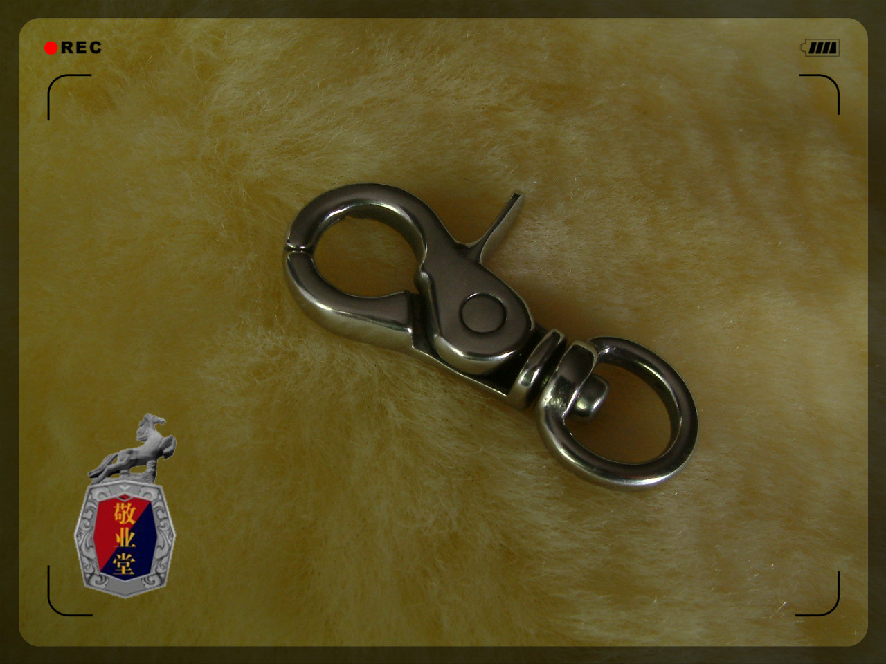 Stainless steel SS304 key buckle DIY accessories wallet wallet leather clip accessories