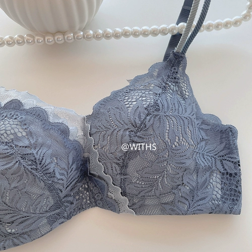 Ретро кружевное нижнее белье, бюстгальтер пуш-ап, бюстгальтер без косточек, комплект