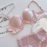 Человеческое персик ◆ Чистое романтическое полузащитное стальное кольцо, чтобы собрать маленькую грудь и костюмы для груди