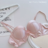 Человеческое персик ◆ Чистое романтическое полузащитное стальное кольцо, чтобы собрать маленькую грудь и костюмы для груди