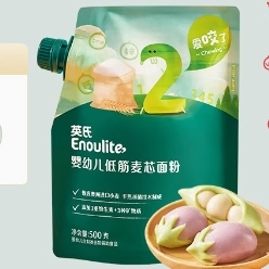 4袋！英氏婴儿低筋辅食专用面粉500g*4