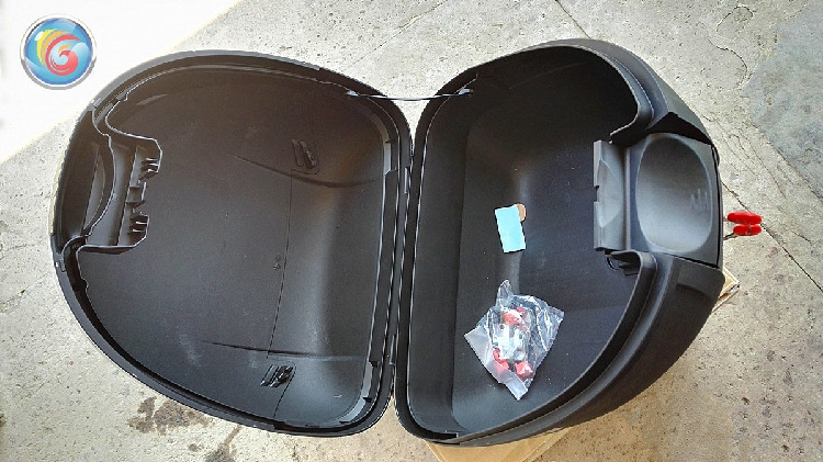 Áp dụng cho hộp đựng xe máy Yamaha - Xe gắn máy phía sau hộp thùng chứa đồ xe máy