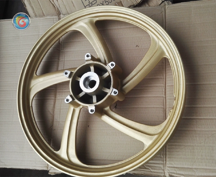 Áp dụng cho việc xây dựng Yamaha Lingyi ZY125-2 vòng thép phía trước bánh trước bằng nhôm - Vành xe máy vành bánh xe