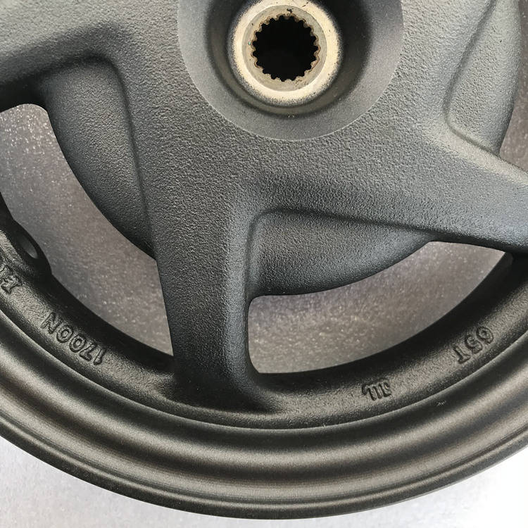 Áp dụng cho vòng thép phía sau Sundiro Honda E bóng sau SDH110T-2 bánh sau trung tâm Bánh sau bằng nhôm - Vành xe máy vành xe lốp không săm