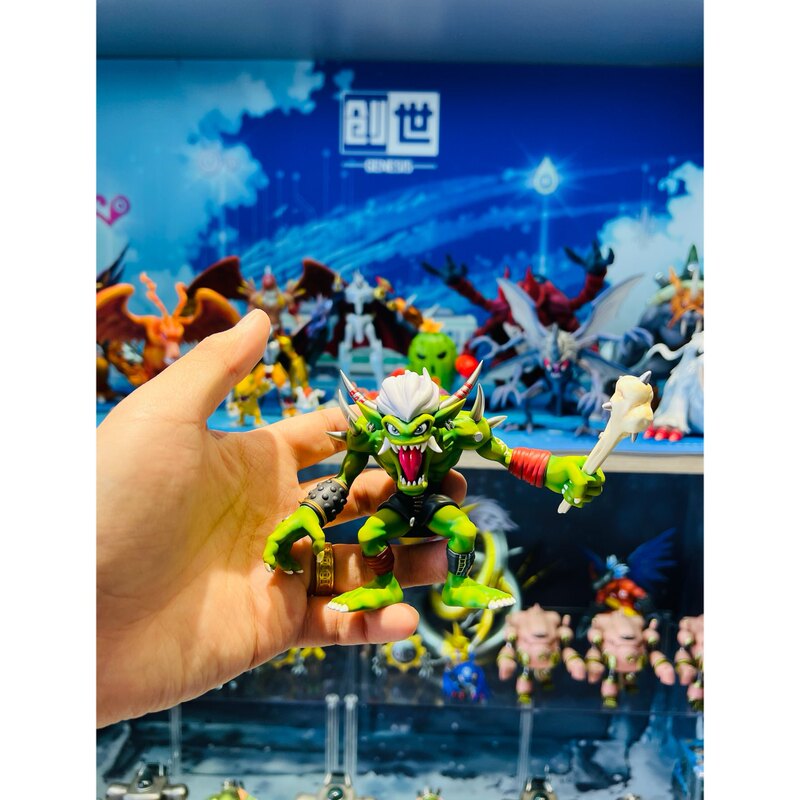 [in Stock] Digimon Agumon Lionmon Faliul Island Edition Limited Edition Statue Figure