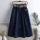 Pure cotton 2024 spring and summer new Korean skirt
