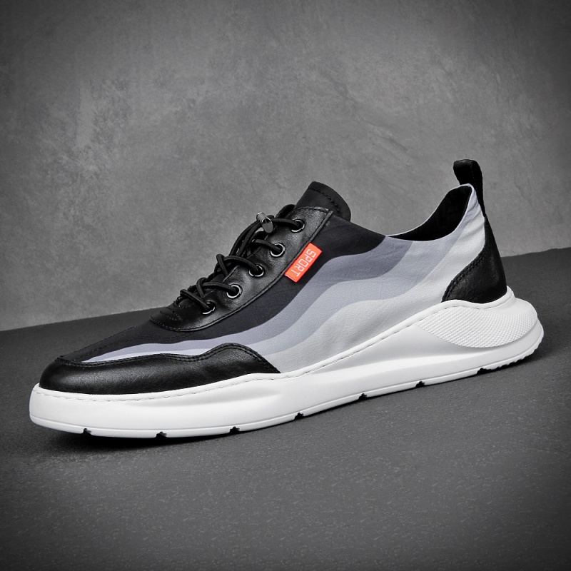 European Standing Canvas Shoes Men 2022 Spring Summer 100 Hitch Fashion Trends Collage of Breathable Casual Shoes Thick Underfloor Shoes Men's Shoes