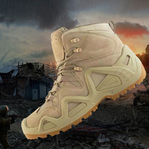 Exported to Russia hot-selling waterproof non-slip and wear-resistant tactical boots for hiking high and low-top ultra-light outdoor hiking shoes