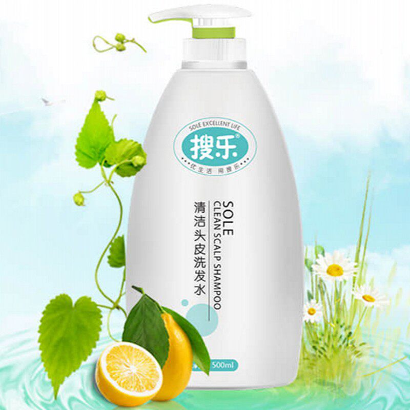 Search and clean scalp shampoo Cuttings Stop Itch Cleanless Silicone Oil Hair Control Oil Fluffy 500ml