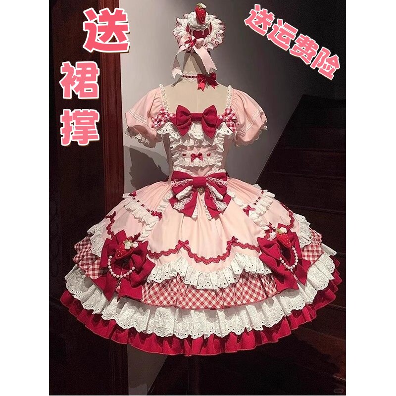 🌟 莓果甜心公主裙,让你夏日变身童话主角💖🌟-lolita洛丽塔-淘宝好物网