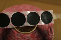 USGI MICH ACH tactical helmet black round adhesive velcro patch DIY