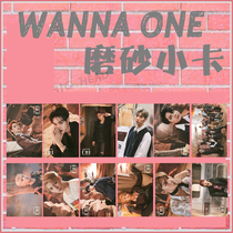 WANNAONE “1 =1(POWER OF DESTINY)” FROSTED PAPER SMALL CARD 3 versions ARE optional