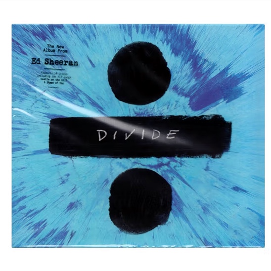 Ed Sheeran Divide ÷ Ed Sheeran Non-Cd Music Album Deluxe Edition Genuine Product Ed Sheeran Divide ÷ Ed Sheeran Non-Cd Music Album Deluxe Edition Genuine Product