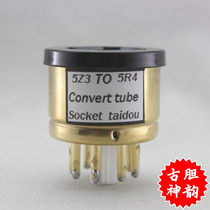 Advanced custom tube gold-plated 5Z3 to 5R4G 5U4G 5Z4P 5Z3P 5V4G conversion seat