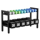Double-Layer Home Dumbbell Rack, Fitness Equipment Storage Rack, Easy to Place Fitness Equipment in Small Spaces, Kettlebell Storage Rack