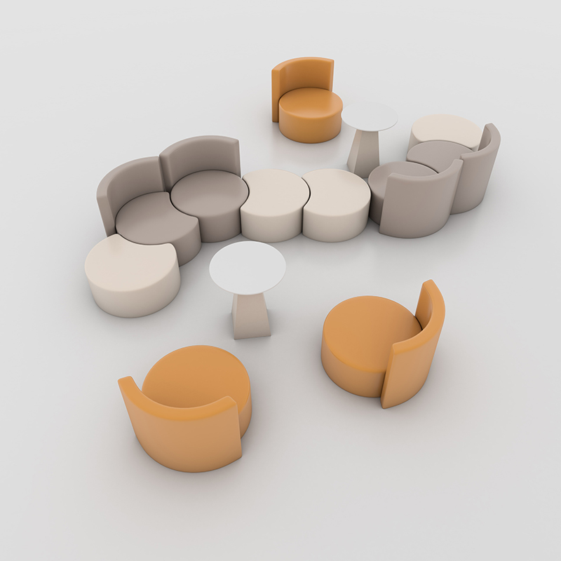 Milk Tea Shop Sofa Cafe Special-Shaped Cream Style Creative Dining Table and Chair Combination Reception Training Institution Reception Seat Milk Tea Shop Sofa Cafe Special-Shaped Cream Style Creative Dining Table and Chair Combination Reception Training Institution Reception Seat