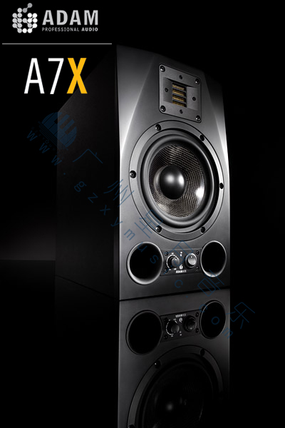 German ADAM professional eavesdropping on speaker A7X (one)