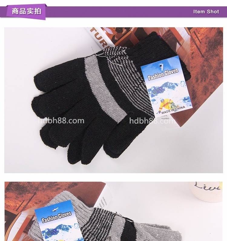 Gants pour homme en de laine - Ref 2781778 Image 13