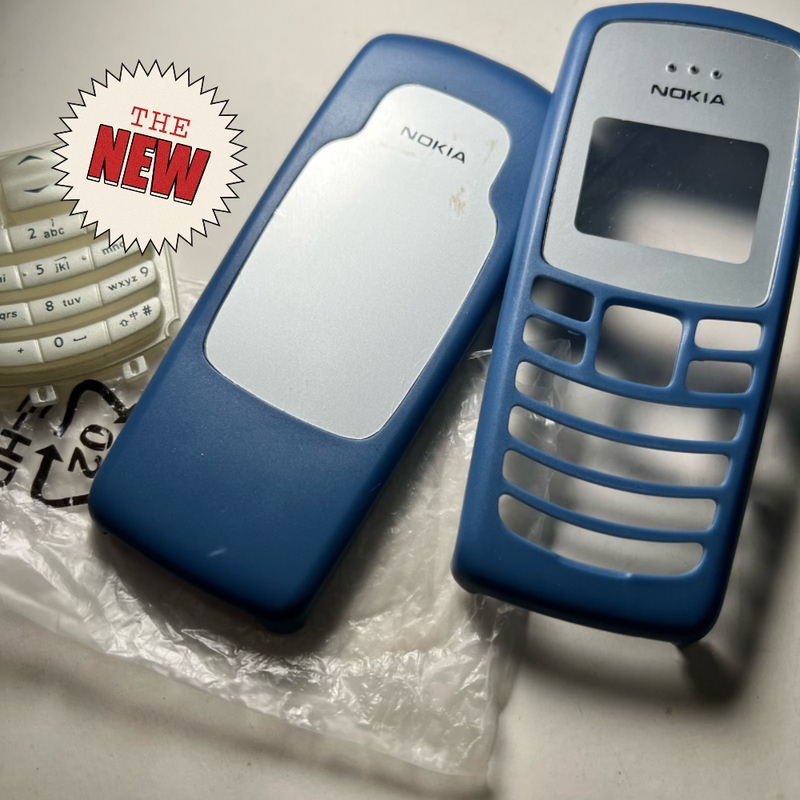 Nokia 2100 Shell Brand New with Free Shipping 2100 Back Cover Mirror Buttons