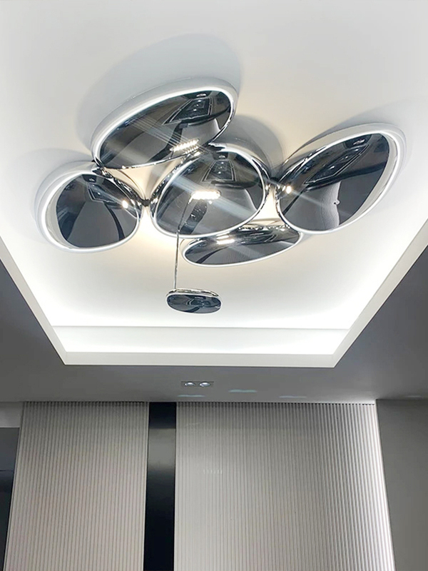 Designer Minimalist Living Room Ceiling Lamp, Light Luxury Pebble Lamp, Villa Creative and Elegant Eye-Protecting Mercury Living Room Lamp Designer Minimalist Living Room Ceiling Lamp, Light Luxury Pebble Lamp, Villa Creative and Elegant Eye-Protecting Mercury Living Room Lamp