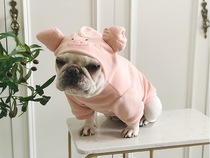 Fadou Clothes Bago Clothes Bulldog Clothes Cute Pig Transformed into Large Size Fat Dog Clothes