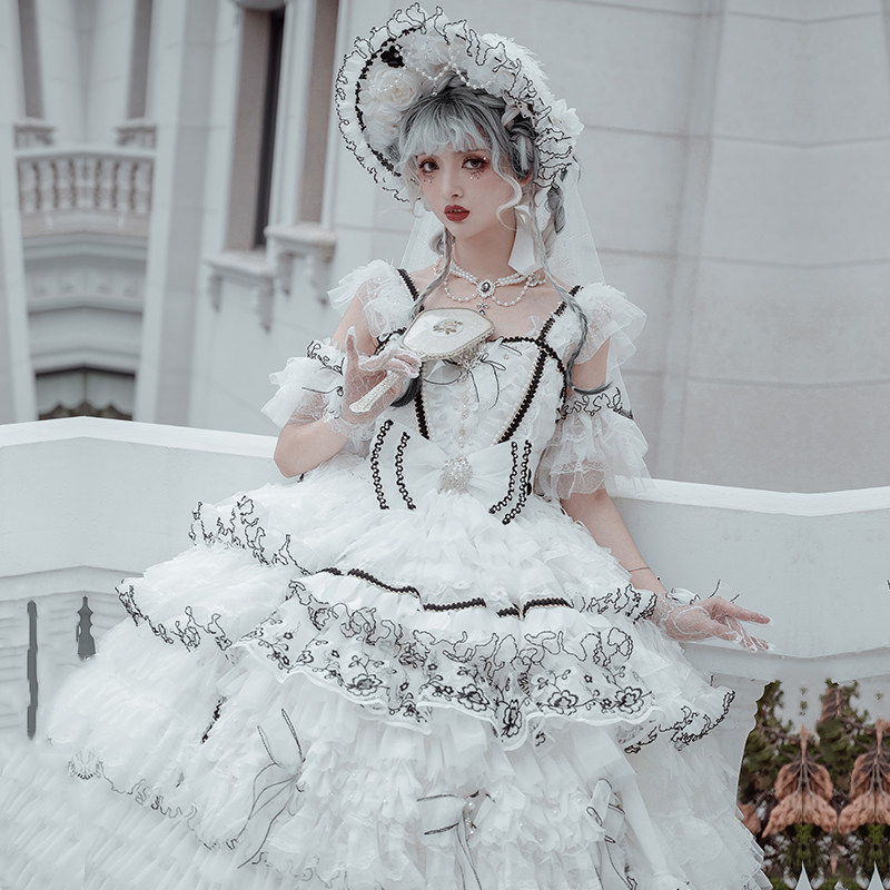 压箱底种草!正版LOLITA花嫁【暗夜星辰】jsk连衣裙测评来了,不冲真的后悔! -lolita-淘宝好物网