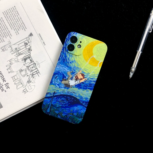 Ван Гогская картина маслом iPhone 12 Корпус мобильного телефона 13/Pro Max Apple 11 Soft Shell X/XS Full Cover XR Силиконовая 8PLUS персонализированная креативная 7p Men Se Women 12 Новая защитная обложка XSMAX Литература