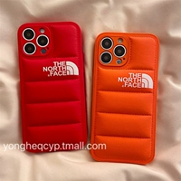 Apple, красный пуховик, iPhone 11, чехол для телефона, iPhone12 Pro, кушон, оранжевый iPhone13 Pro, защитный чехол, iphone, 13, 13promax, для влюбленных