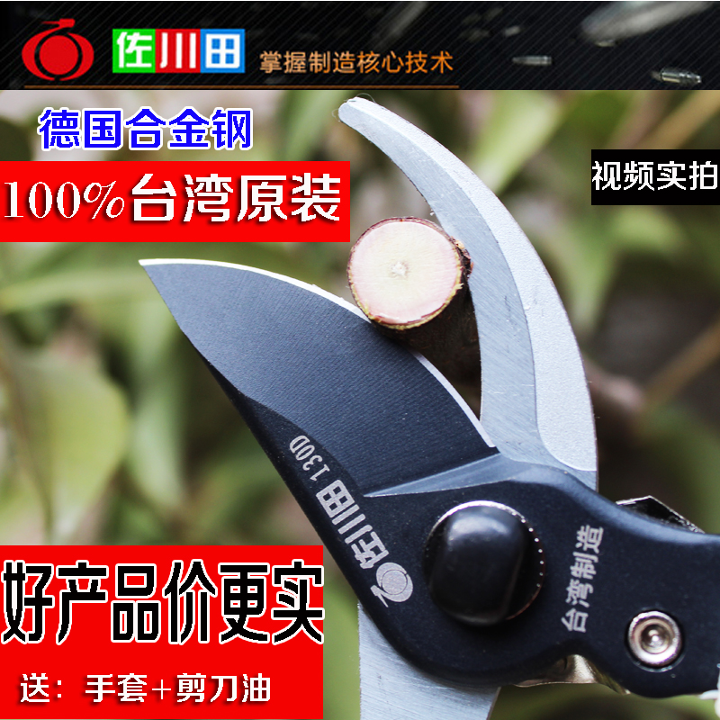 Taiwan imports Sakawada branch cutting garden scissors fruit branch scissors flower branch trim cutting tools