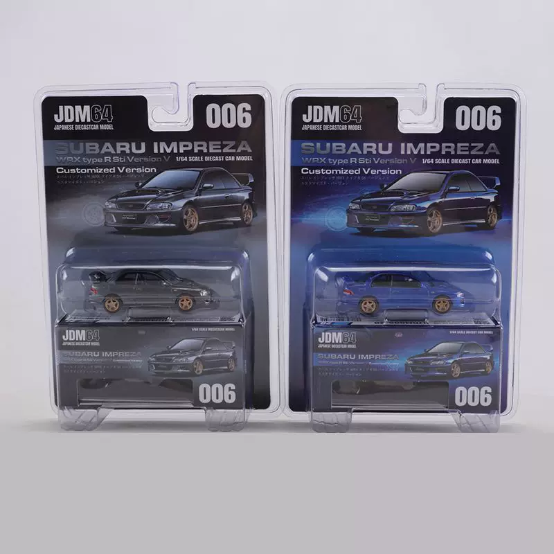 ХоббиЯпония 1:64 Subaru Impreza WRX грузовик смоделированная из алюминия модель автомобиля