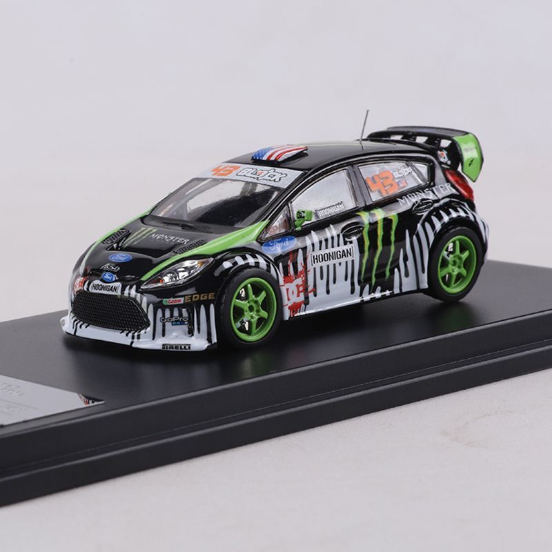 Dcm 1:64 Ford Fiesta St Racing Claw Paint Scheme Simulation Alloy Car Model Collection