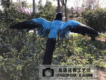 Simulation swallow wings swallows animal model garden ornaments Swift feather swallows film and television shooting props
