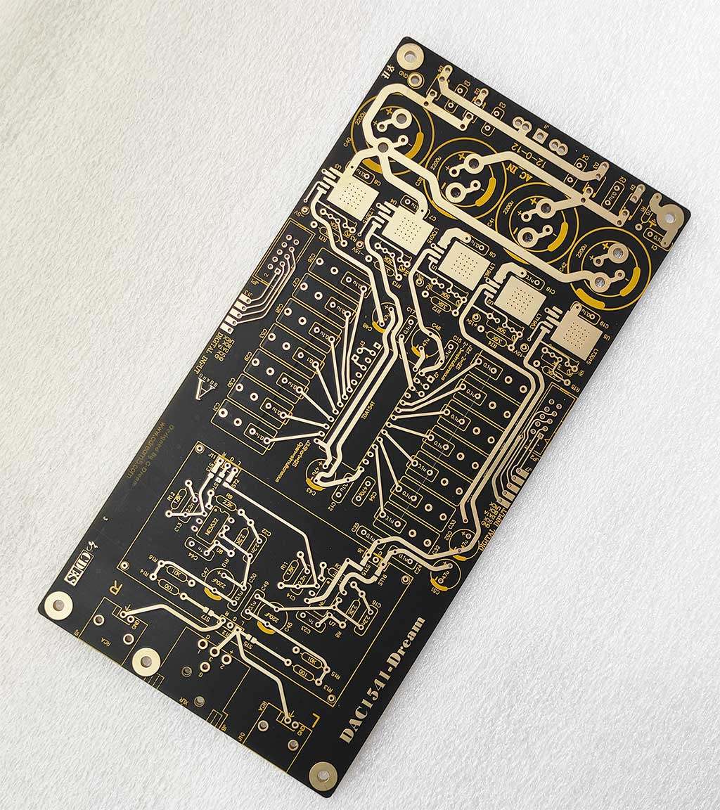 Based on TDA 1541 Pure Decode Plate Cover Plated Cover Plated Golden Wire Edition 2