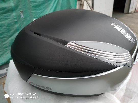 SHAD Xia De thùng xe máy công suất lớn hộp lưu trữ vali thiết bị hiệp sĩ SH48 hộp đuôi thùng đựng đồ xe máy