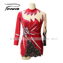 Ice dance genie customized figure skating clothing figure skating performance Childrens adult female dress D368