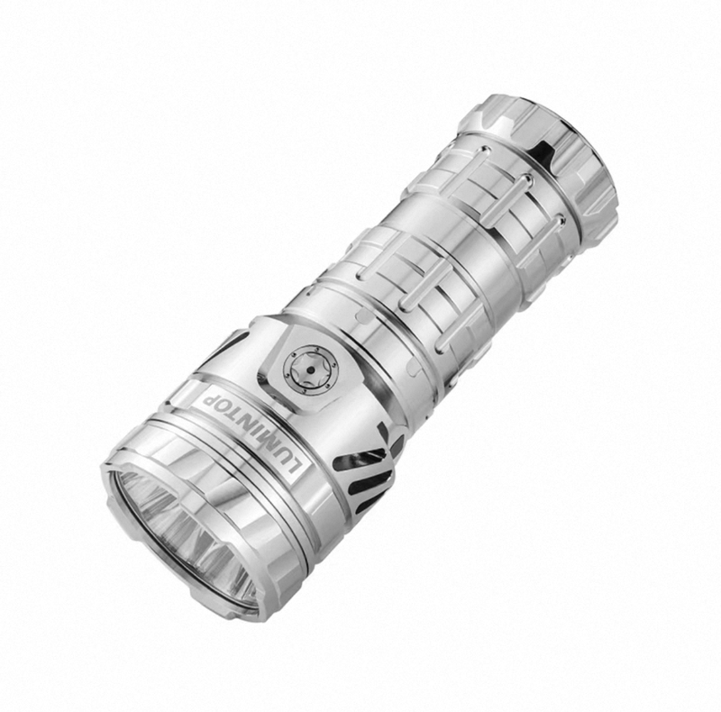 Leimingtu Mach (Mach V5.0) Bright Silver Outdoor Caving and Hiking Long-Range Lighting
