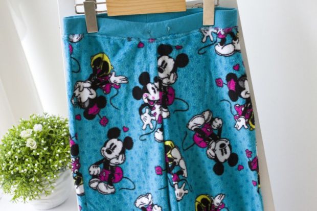 Ưu đãi đặc biệt Mỹ mùa xuân và mùa đông san hô lông cừu ấm hoạt hình quần pyjama quần nhà phụ nữ quần mềm quần kaki nữ