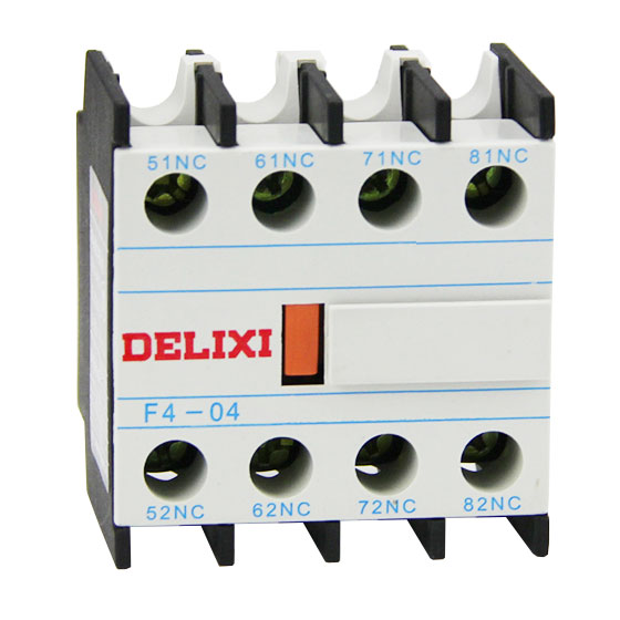 Delixi CJX2 AC Contactor Auxiliary Contact F4-22 F4-40 F4-04 F4-31 F4-13