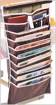 Promotional book bag student hanging book bag desk storage bag hanging bag book High School student book stand multi-function simple non-slip