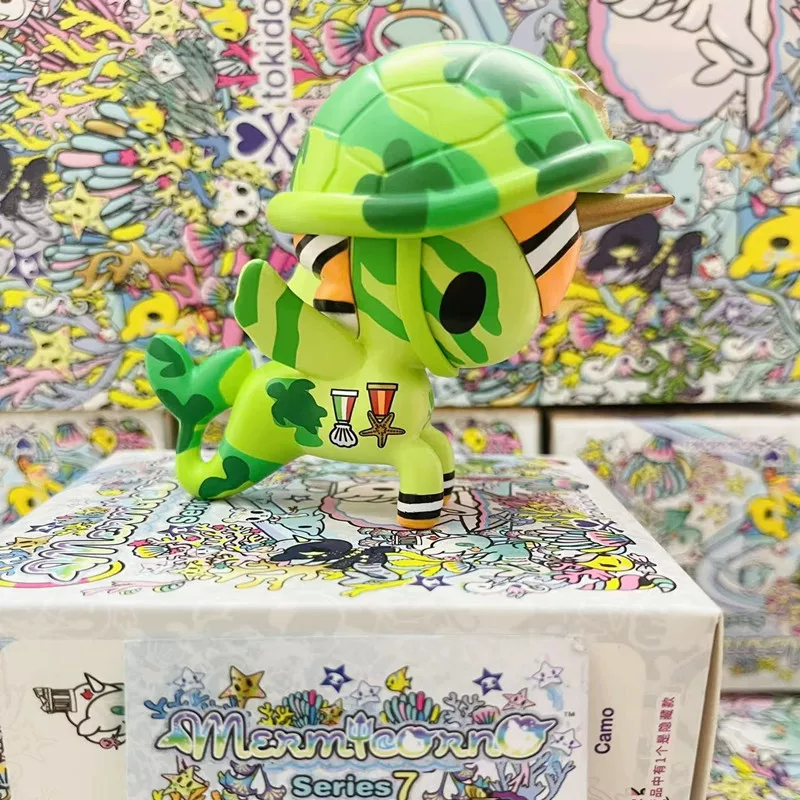 Tokidoki Tao Qiduqi русалка Сезон 7 Tide Play Blind Box Unice Beast Star Sea Slide