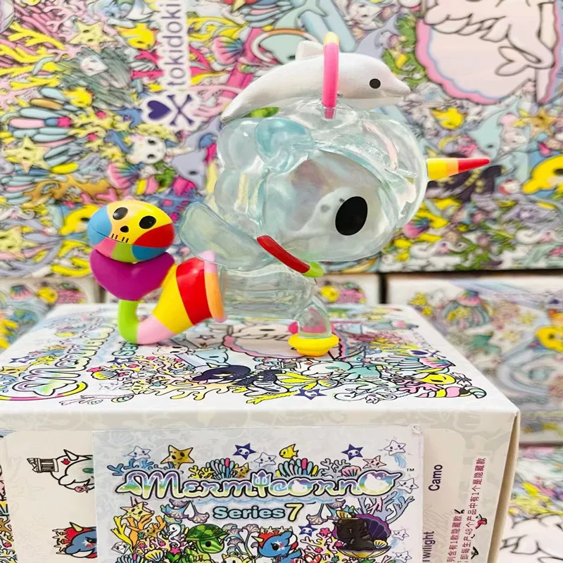 Tokidoki Tao Qiduqi русалка Сезон 7 Tide Play Blind Box Unice Beast Star Sea Slide