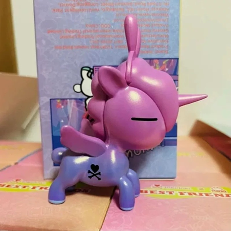 Кубок-голубка Tokidoki единороги кролик Sky совместный бокс слепой короб net красная ручная работа маленький тройной скейтборд бамбук стрекоза ракета