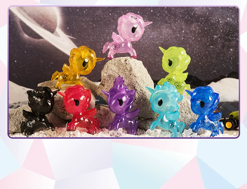 Подлинные Токидоки Тао Кидуци единороги Diamond Diamond слепые кровь крови слепит Игрок Местный подарок подарки