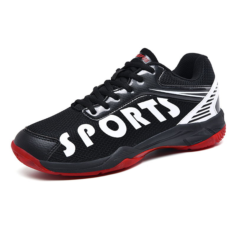 Volleyball Shoes Men And Women Sneakers Professional New Volleyball Training Shoes Breathable Bull Gluten Bottom Non-slip Shock Absorbing Sneakers