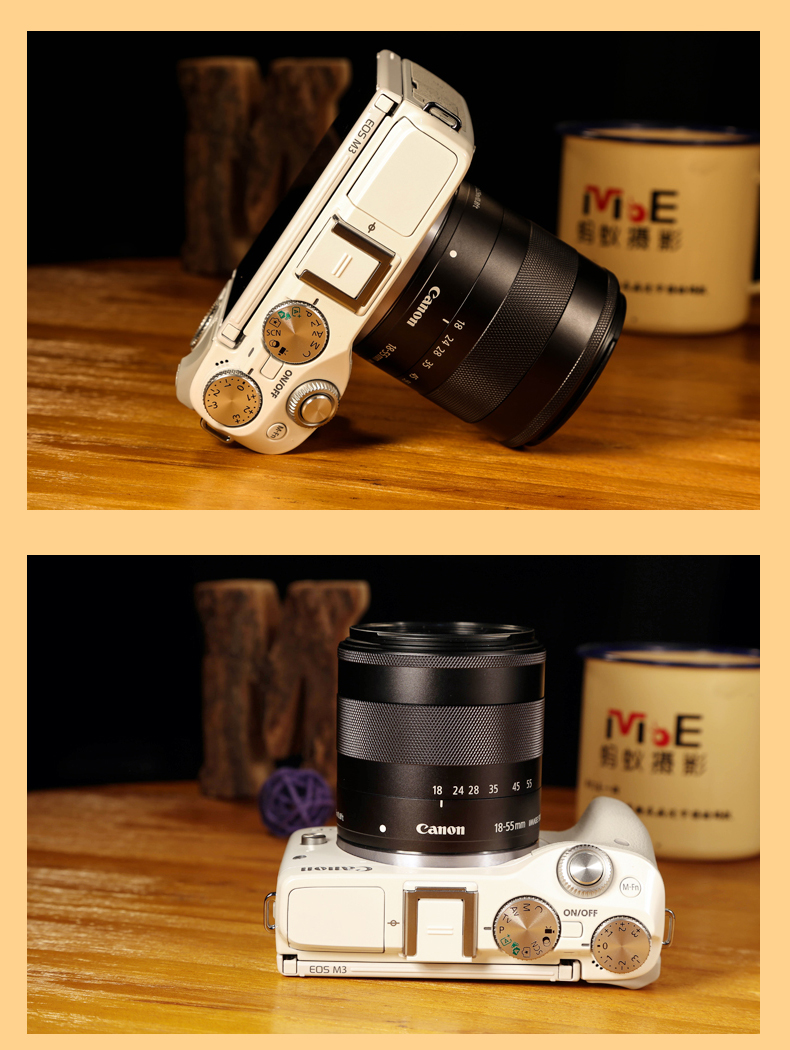 [Ant Nhiếp ảnh] Canon Canon EOS M3 18-55 Máy ảnh kỹ thuật số Micro SLR HD