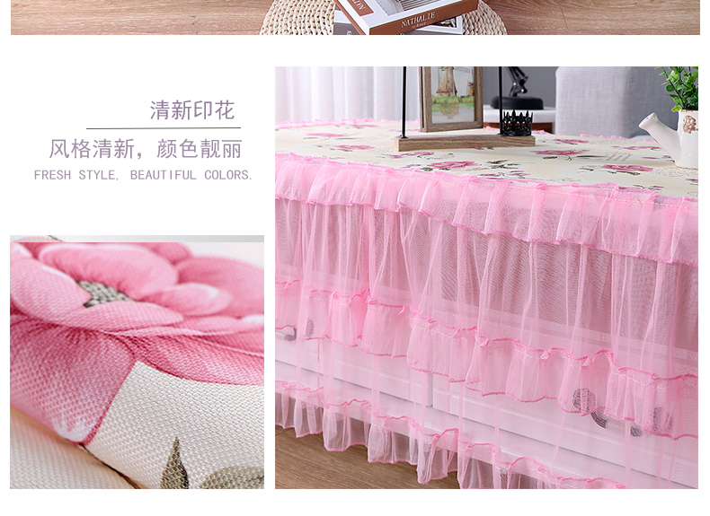Vải bàn cà phê khăn trải bàn bao gồm bàn ăn phòng khách bàn cạnh giường ngủ - Khăn trải bàn khăn trải bàn tròn inox