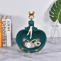 Nordic Wind Creativity Doorway Genguan Release Key Containing Small Pendulum Pieces Living Room TV Cabinet Home Decoration Birthday Gifts