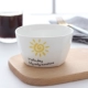 Dễ thương hoạt hình bộ đồ ăn bằng gốm sáng tạo bát cơm vuông bát phong cách Nhật Bản ăn bát vi sóng hộ gia đình bát nhỏ bát đĩa nhựa